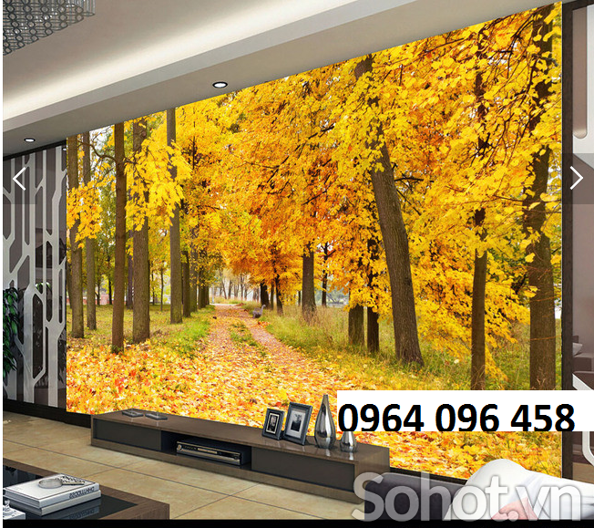 Tranh gạch 3d cây cổ thụ - KGD21