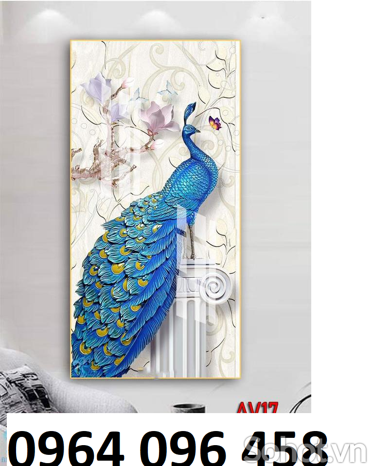 tranh gạch 3d phong thủy mệnh kim - FBN77