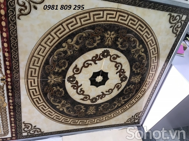 Chiếu nghỉ cầu thang hoa văn