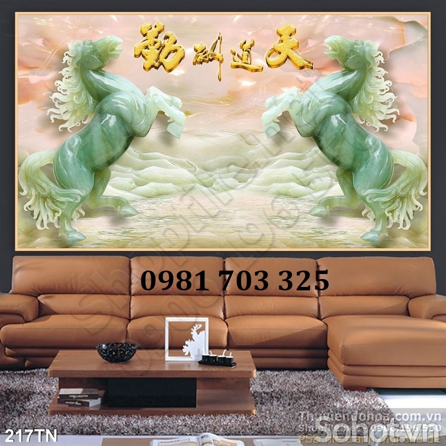 Gạch tranh 3D sứ ngọc đẹp
