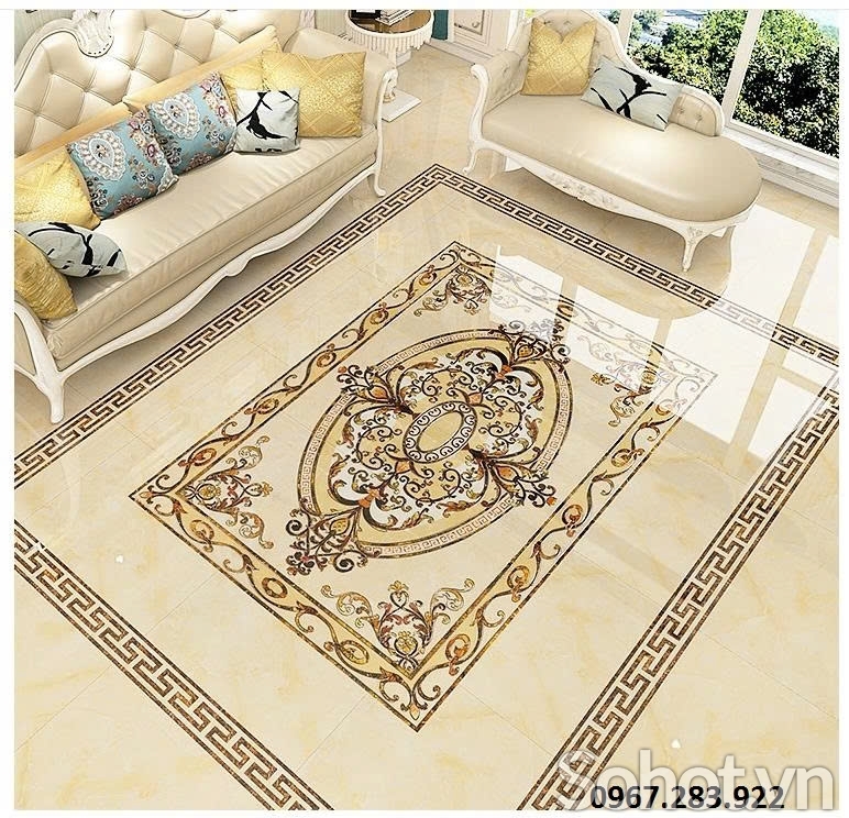 Thảm gạch đẹp cao cấp trang trí sàn