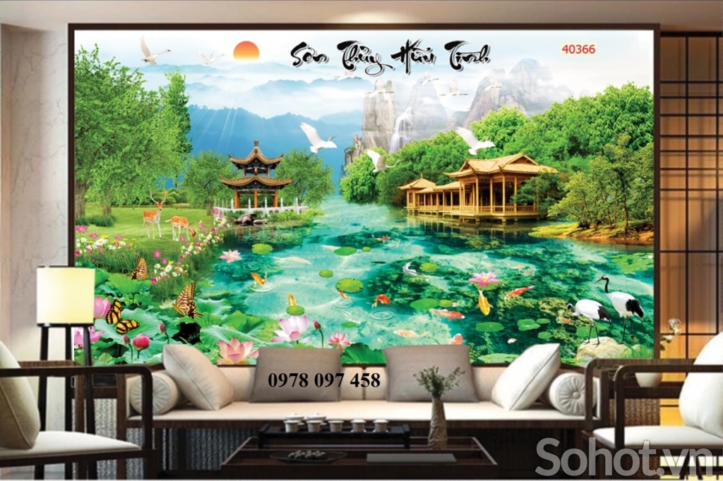 Tranh gạch men - tranh phong cảnh