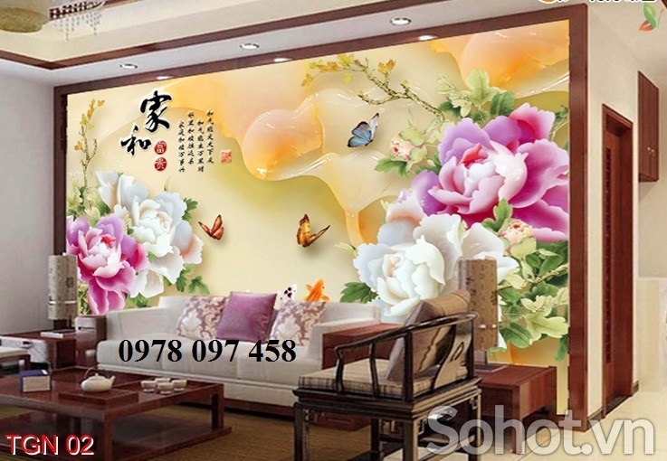 Tranh gạch - tranh giả ngọc