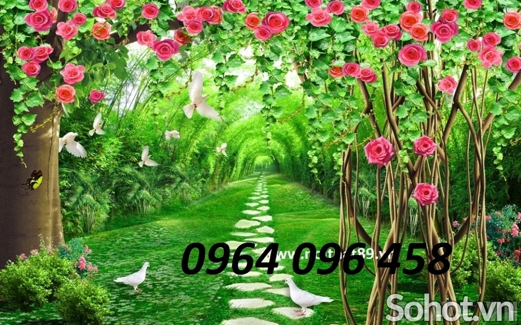 Tranh gạch 3d ốp tường phong cảnh - XCV44
