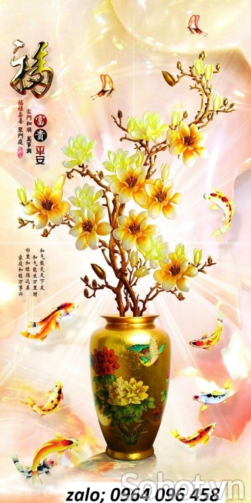 tranh gạch ốp tường 3d - KNB5