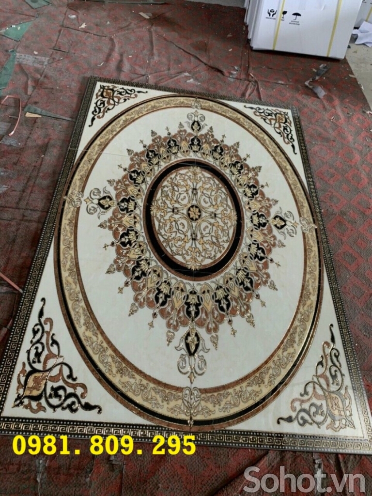 Gạch chiếu nghỉ, thảm gạch phòng khách, gạch nền