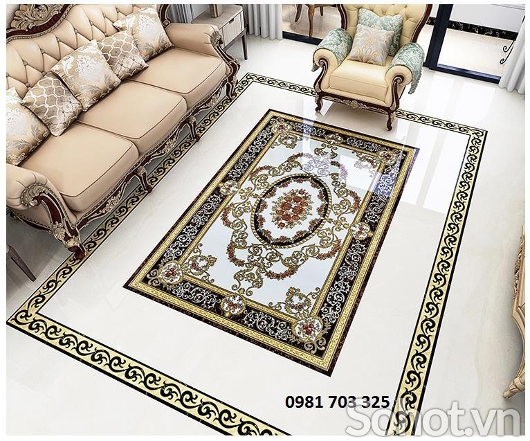 Thảm gạch cao cấp đẹp hiện đại