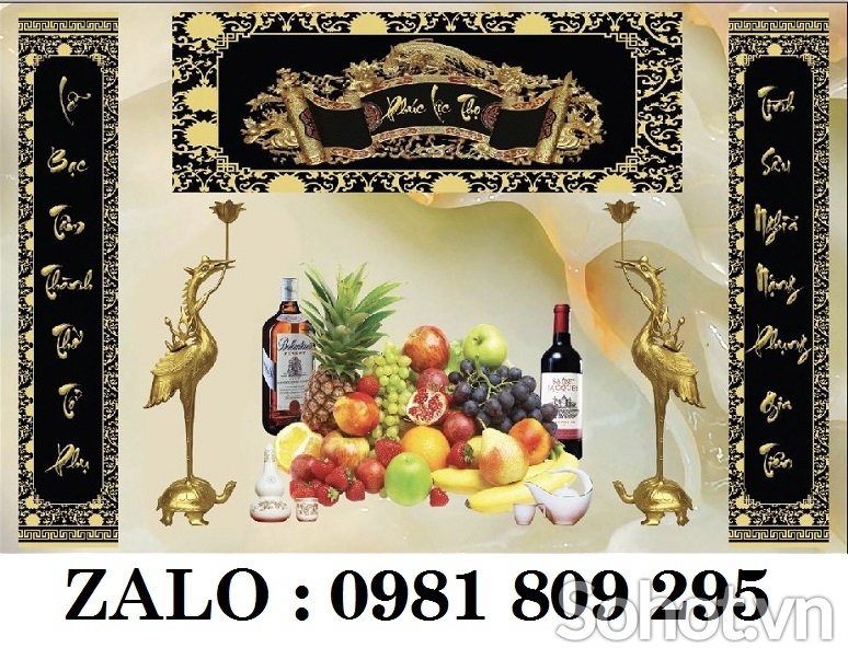 Tranh gạch ban thờ 3d GFGFG8