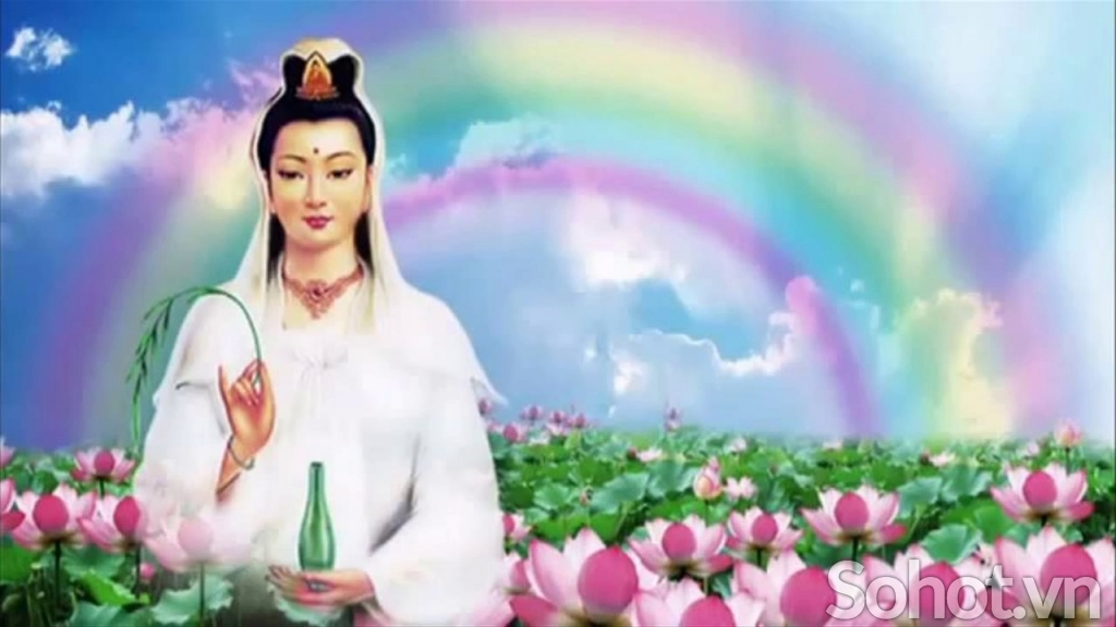 Tranh gạch 3d phật quan âm - NCV44
