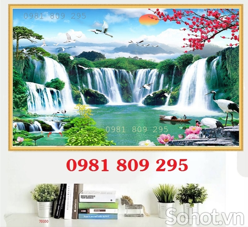 Mẫu gạch tranh 3d phong cảnh đẹp