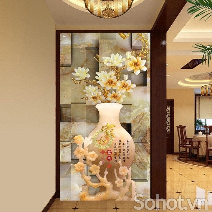 Tranh gạch 3d dán tường cầu thang - DVL04