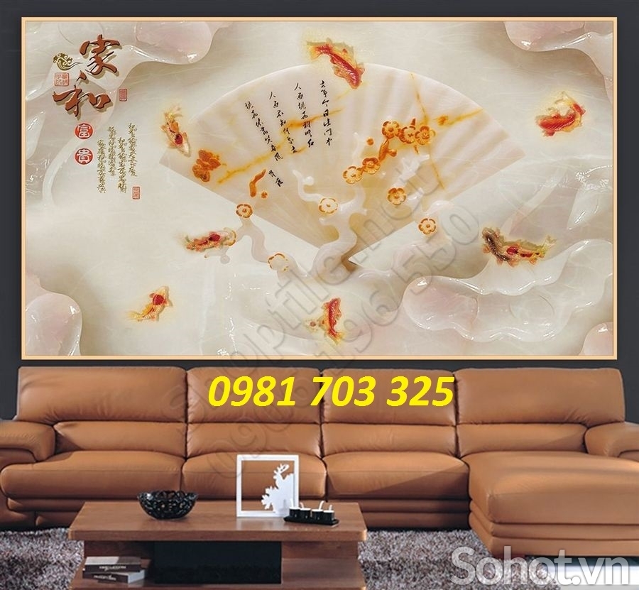 tranh sứ ngọc- tranh gạch men trang trí