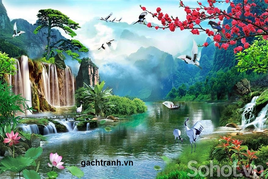 tranh gạch 3d - K67