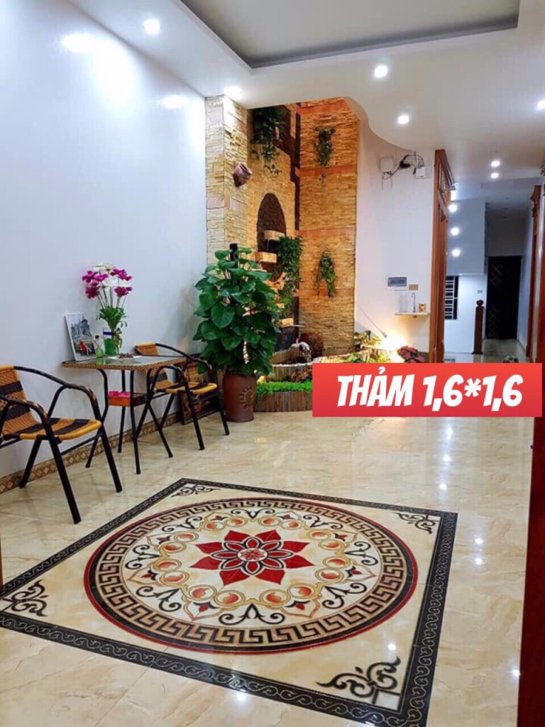 thảm gạch lát phòng khách - CBB65