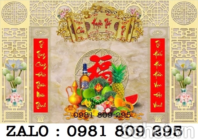 Tranh gạch , gạch tranh ốp tường , phòng thờ