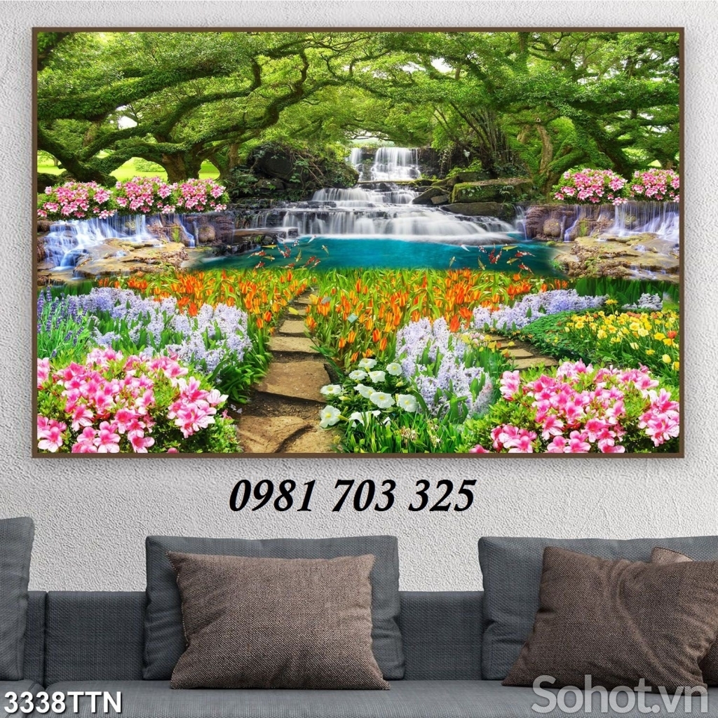 Tranh gạch 3D, tranh phong cảnh