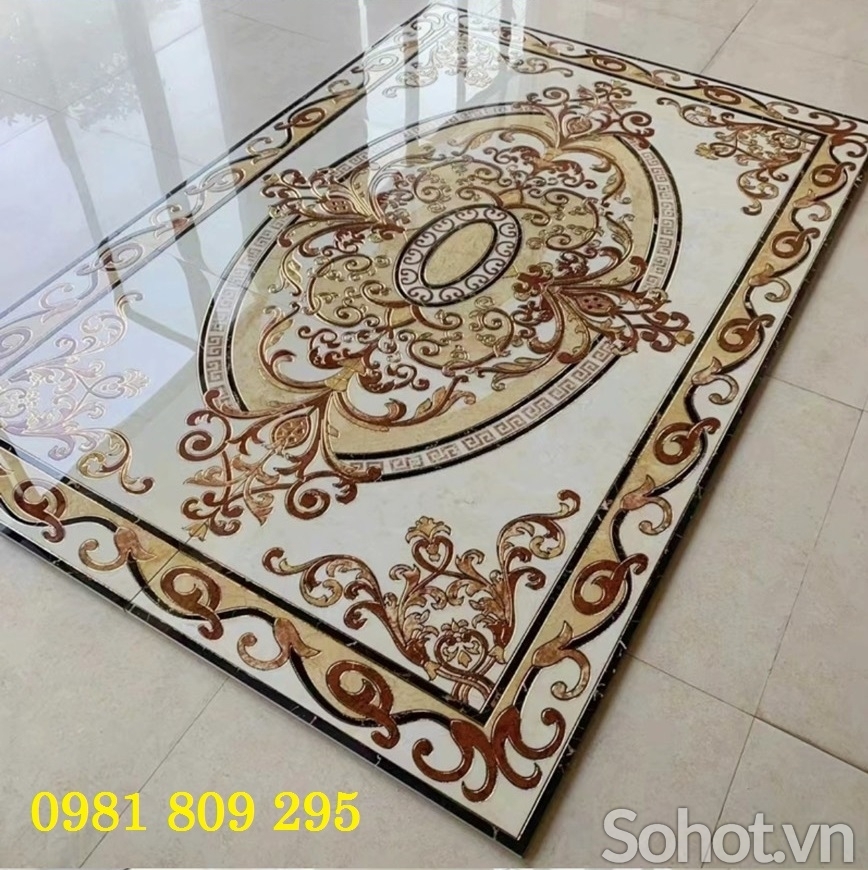 Gạch thảm, gạch trang trí phòng khách