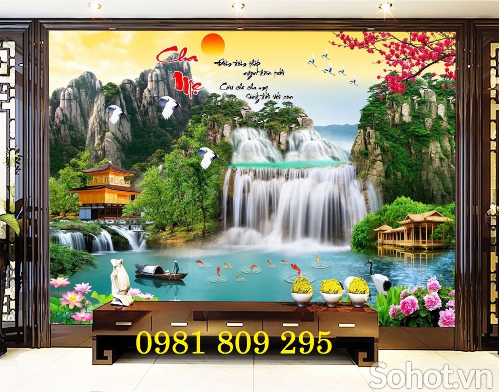 Gạch tranh ốp tường , gạch tranh 3d