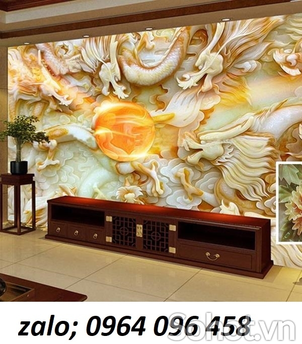 Tranh gạch 3d con rồng - SCMN53