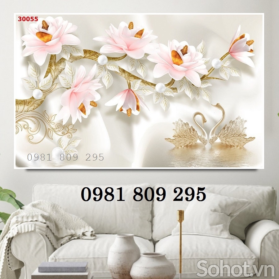 gạch tranh 3d - tranh gạch 3d giả ngọc