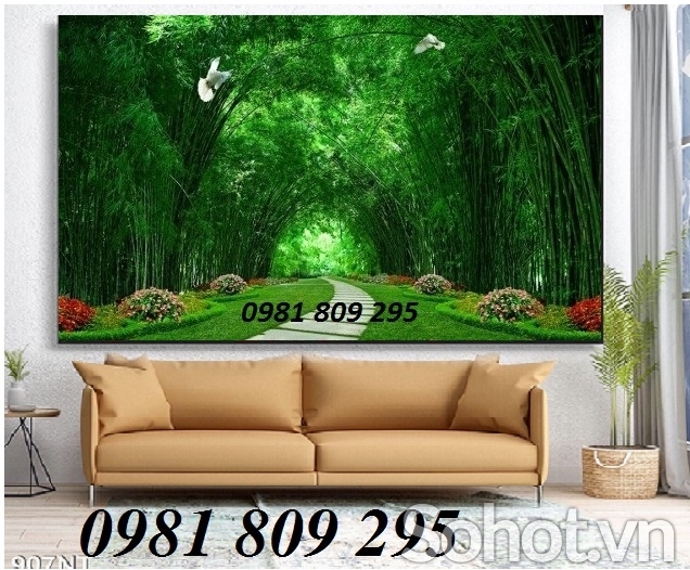 gạch tranh phong cảnh -gạch tranh 3d