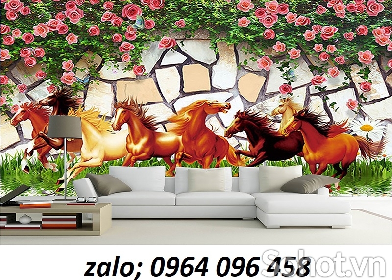 Tranh gạch 3d mã đáo thành công - 655CVB