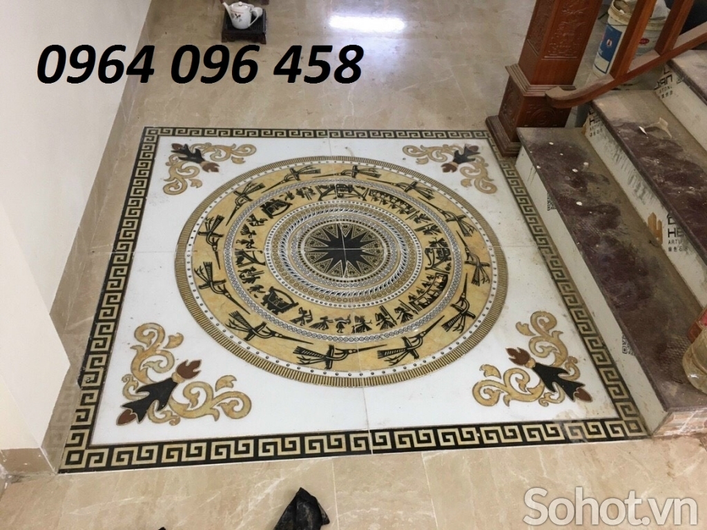 Gạch thảm 3d phòng khách - SCBV77