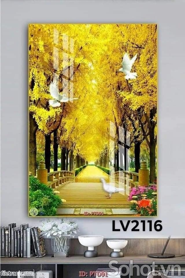 Gạch tranh dán tường