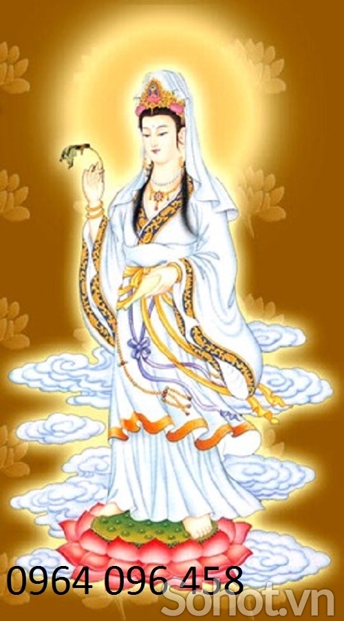 Tranh gạch 3d phật phòng thờ - 389V