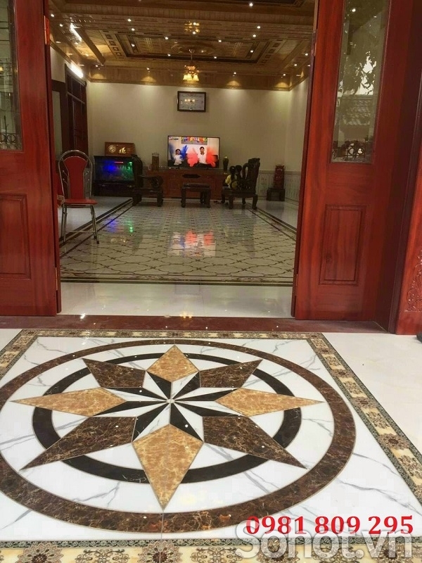 Thảm gạch lát sảnh đẹp