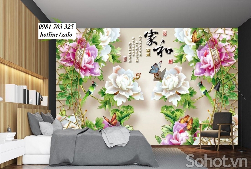 Gạch tranh 3D ốp tường