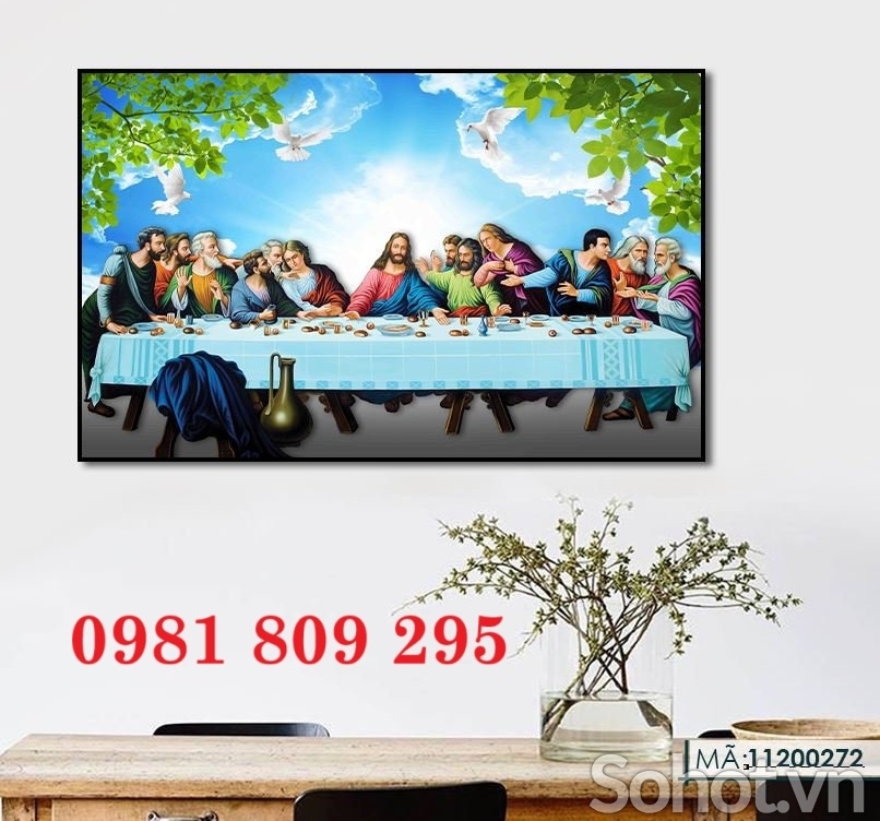 Tranh gạch ốp tường công giáo 12 tông đồ