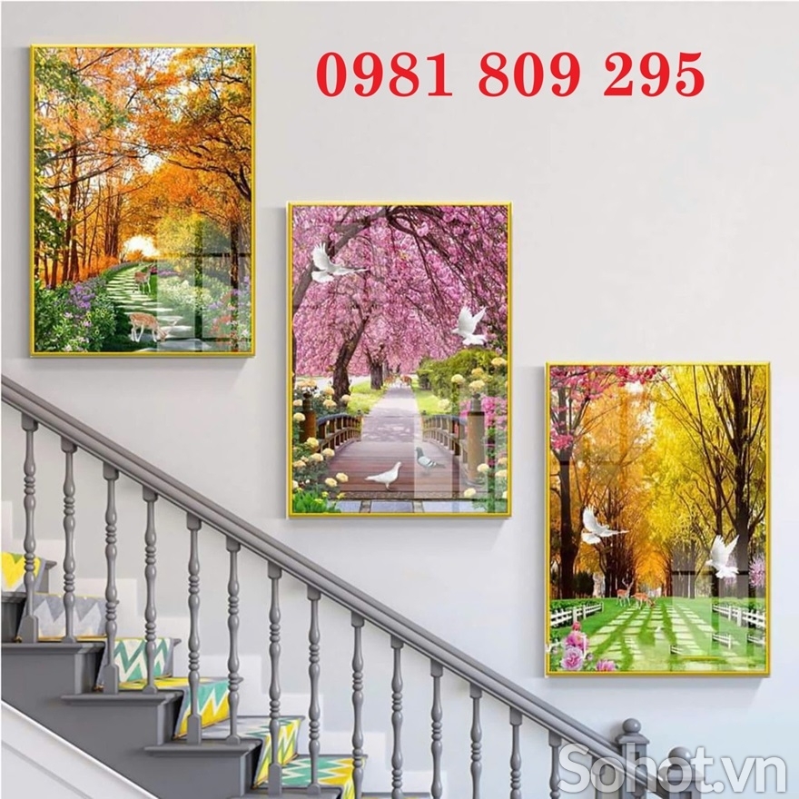 Tranh 3d , gạch tranh , gạch cao cấp thác nước HN929