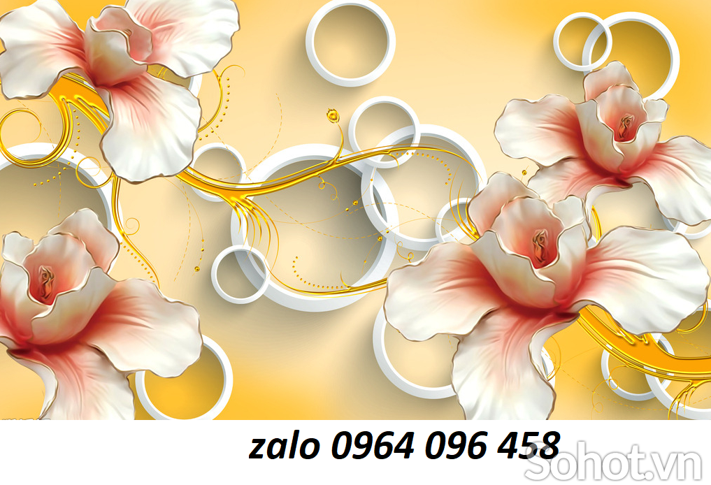 Tranh gạch 3d trang trí phòng khách - VMM65