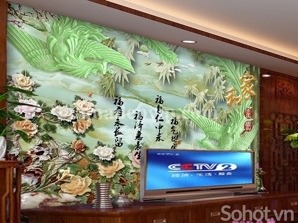 Tranh gạch 3d hoa ngọc CXZ2