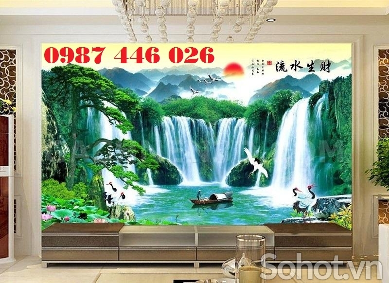 Gạch tranh phong cảnh Hp692
