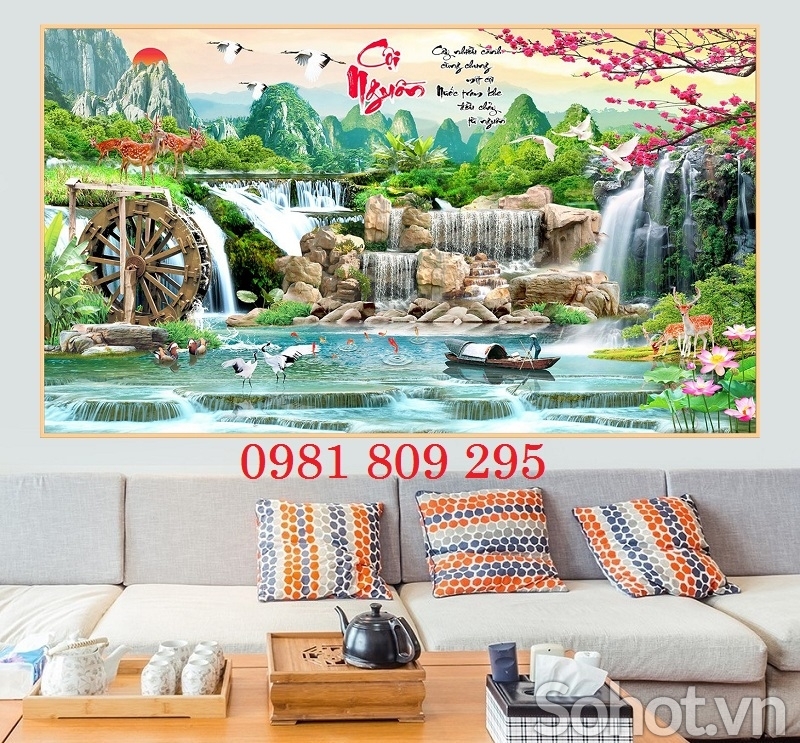 Tranh gạch phong cảnh đẹp