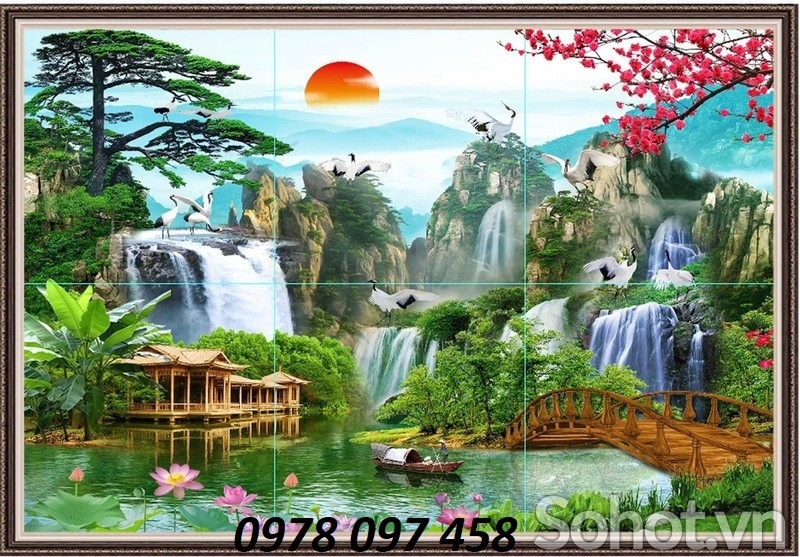 Tranh phong cảnh thiên nhiên đẹp