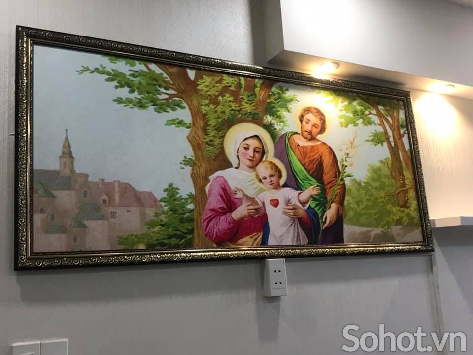 Tranh gạch 3d thiên chúa giáo - LKGF5