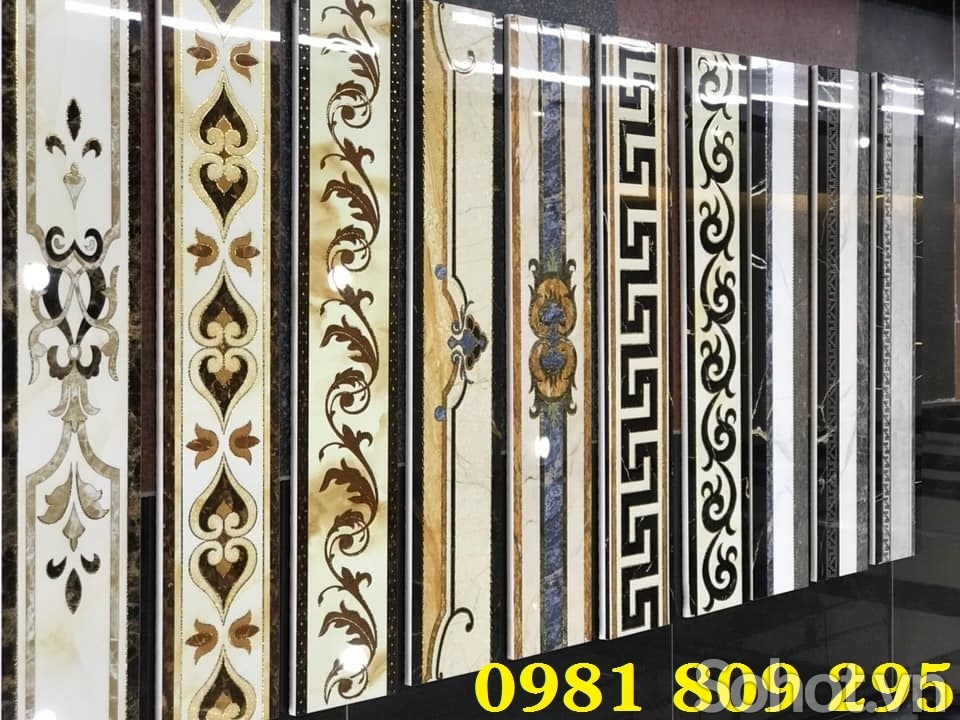 Gạch viền trang trí phòng khách GDSF7