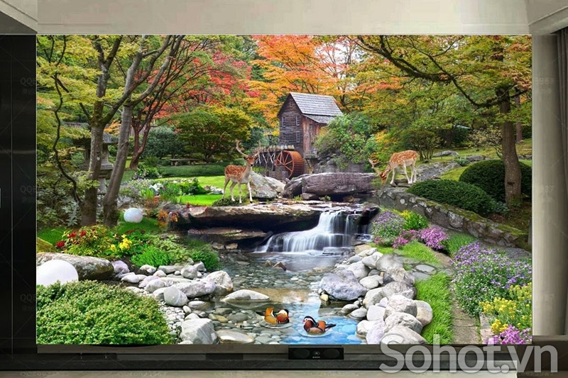 Tranh gạch 3d phong thủy tài lộc - 765CVB