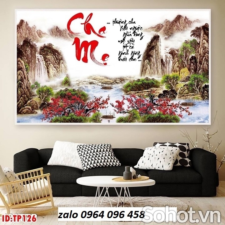 Tranh gạch 3d ốp nhà mồ - MCV84