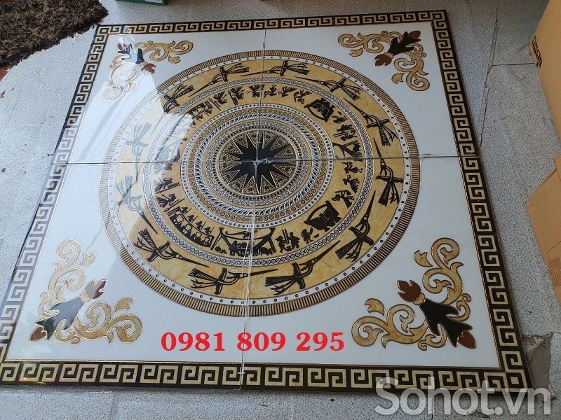 Gạch thảm- thảm gạch hoa văn nền nhà  HP65588