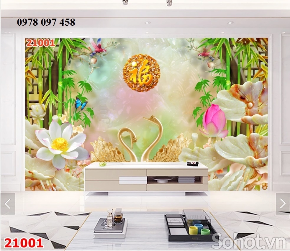Tranh đẹp - tranh gạch 3D