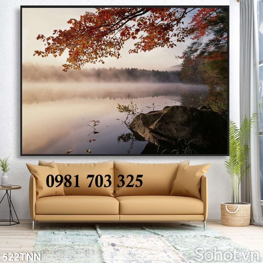 Tranh gạch 3D hình phong cảnh