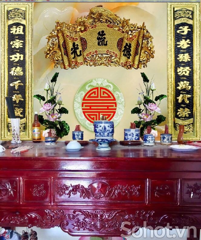 Tranh gạch - tranh ốp phòng thờ