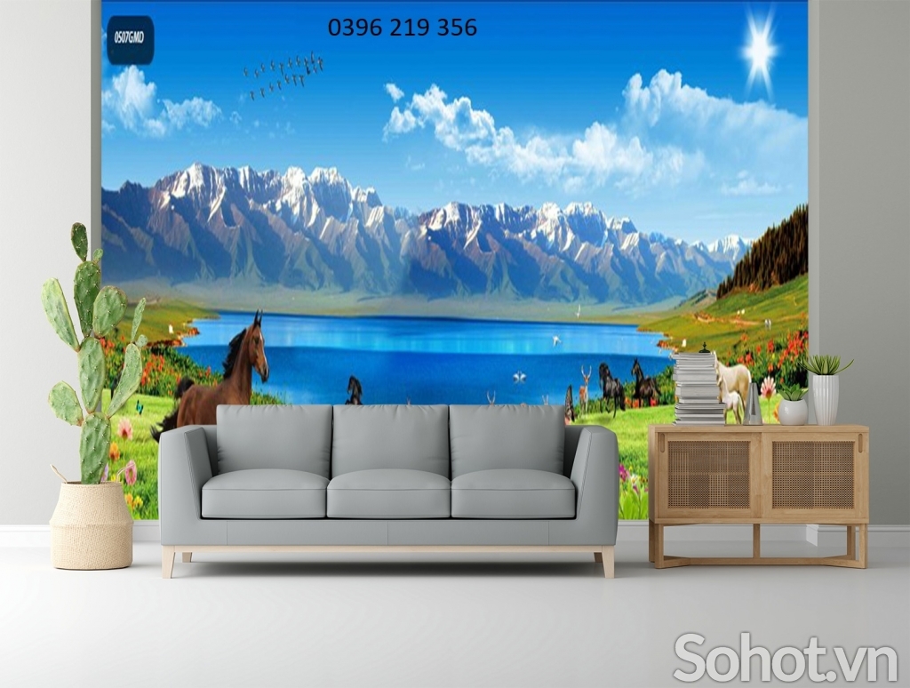 Tranh gạch men- Tranh phong cảnh 3d