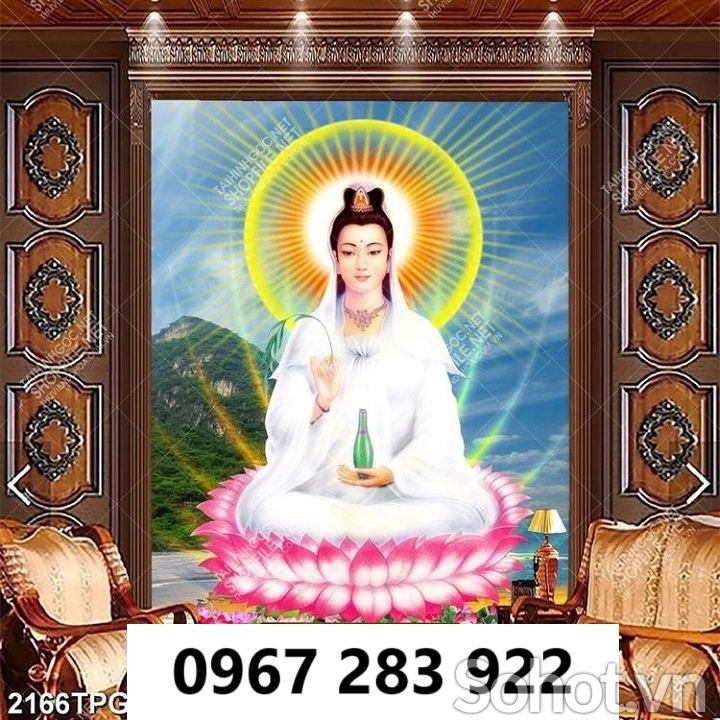 Tranh gạch Phật thích ca