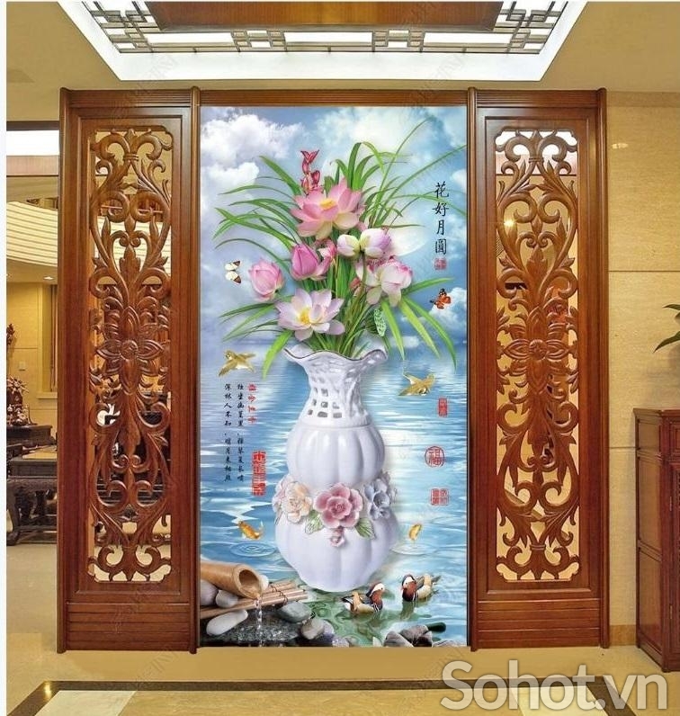 Gạch tranh khổ dọc