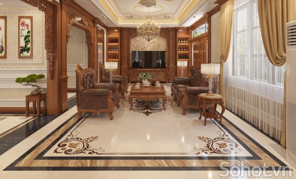 Sàn nhà đẹp - gạch sàn 3D